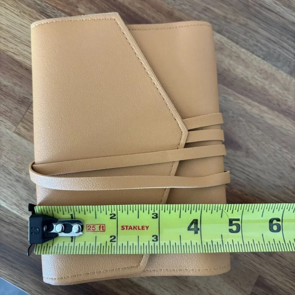 GLASS LADDER & CO KATHERINE TECH ORGANIZER ROLL HONEY Faux‎ Leather Travel Bag